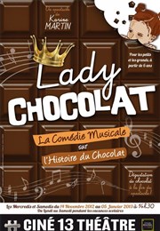Lady Chocolat Thtre Lepic Affiche