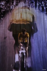 Anquetil tout seul Espace culturel Robert-Doisneau Affiche