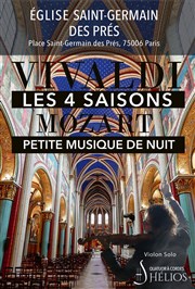Les 4 Saisons de Vivaldi + Petite Musique de Nuit de Mozart Eglise Saint Germain des Prés Affiche