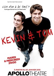 Kevin et Tom dans Un duo à lui seul Apollo Thtre - Salle Apollo 90 Affiche