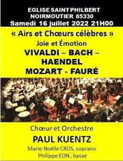 Paul Kuentz : Choeur & orchestre | Noirmoutier en l'ile Eglise Saint Philibert Affiche