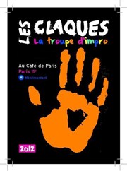 Match d'improvisation - Les Claques vs La Brique (Toulouse) Caf de Paris / Caf thtre Affiche