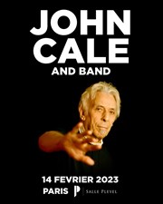 John Cale and Band Salle Pleyel Affiche
