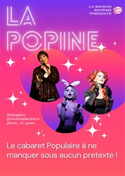 Le Cabaret Populaire La Popine Café Ménilmontant Affiche