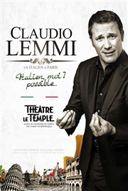 Claudio Lemmi dans Italien, moi ? Possible... Apollo Thtre - Salle Apollo 90 Affiche