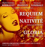 Concert Choeurs et Orchestre | Récitants : Michael Lonsdale, Marie-Christine Barrault, Robert Hossein Eglise de la Madeleine Affiche
