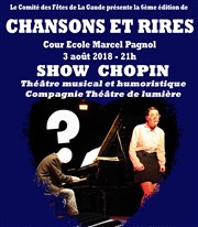 Show Chopin Cour de l'Ecole Marcel Pagnol Affiche