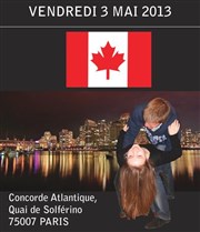 Soirée Rock So Canadian ! Bateau Concorde Atlantique Affiche