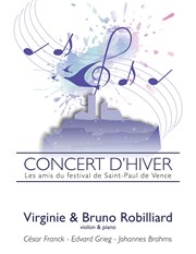 Concert d'hiver des amis du festival de musique de Saint-Paul-de-Vence Auditorium de Saint Paul de Vence Affiche
