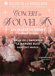 Concert du Nouvel An : Les Valses de Johann Strauss Eglise de la Madeleine Affiche