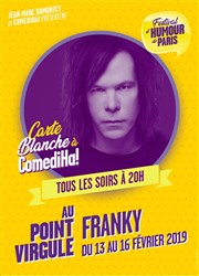 Franky | Carte Blanche à ComediHa Le Point Virgule Affiche