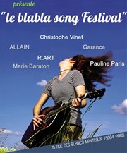 Le Blabla Song Festival Thtre Les Blancs Manteaux Affiche