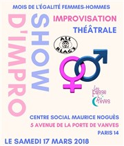 Show Impro des All Blag's Centre social Maurice Nogus Affiche