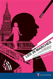 Les 39 marches | d'après A. Hitchcok Centre Culturel Georges Pompidou Affiche