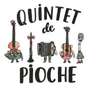 Ciné concert : Le Quintet de Pioche Ple Culturel Jean Ferrat Affiche