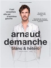 Arnaud Demanche dans Blanc et hétéro Caf thtre de la Fontaine d'Argent Affiche