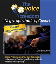 The voice of Freedom Eglise rforme des batignolles Affiche