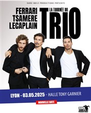 Arnaud Tsamere, Baptiste Lecaplain et Jérémy Ferrari dans La tournée du trio Halle Tony Garnier Affiche
