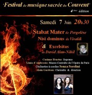 Stabat Mater de Pergolèse : Version Orchestre à cordes Couvent de l'Annonciation Affiche