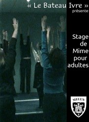 Stage de Mime pour adultes et adolescents Espace Saint Jean Affiche