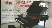 Philippe Seignez et son piano Bar de l'Angle Affiche