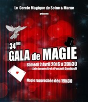 34ème gala de magie Salle Des Ftes Jacques Brel Affiche