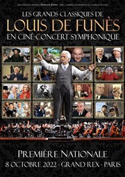 Ciné-concert : Louis de Funès Le Grand Rex Affiche