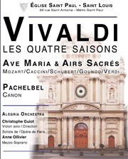 Vivaldi: Quatre Saisons / Ave Maria et Airs Sacrés Eglise Saint Paul - Saint Louis Affiche