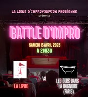 Battle d'impro : la Lipho vs les Ours dans la baignoire Caf Thtre du Ttard Affiche
