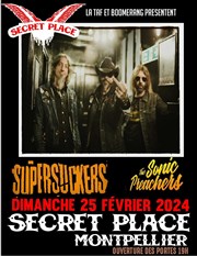 Supersuckers + The Sonic Preachers Secret Place Affiche