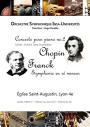 Orchestre Symphonique INSA-Universités OSIU Eglise Saint-Augustin Affiche