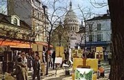 Visite guidée : Découverte de Montmartre pittoresque et secret | par Voyageur à Paris | Promenade N°1 Mtro Pigalle Affiche