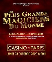 Mandrakes d'Or 2023 Casino de Paris Affiche
