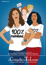 100% Marianne La Comdie de Toulouse Affiche