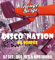 Disco'Nation Rouge Gorge Affiche