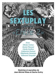 Les Sextuplay Thtre Montmartre Galabru Affiche