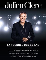 Julien Clerc | La Tounée des 50 ans La Seine Musicale - Grande Seine Affiche