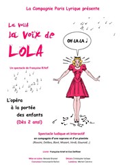 La Voila la voix de Lola Akton Thtre Affiche