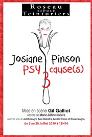 Josiane Pinson dans PSYcause(s)3 Espace Roseau Teinturiers Affiche