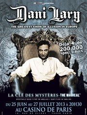 Dani Lary dans La clé des mystères - The Magical | Spectacle sous-titré en anglais Casino de Paris Affiche