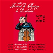 10¡ festival de musique de Richelieu Dme du Parc de Richelieu Affiche
