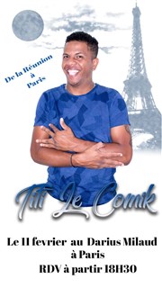 Titi le Comik dans De la Réunion à Paris Thtre Darius Milhaud Affiche