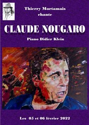 Thierry Mortamais chante Claude Nougaro Salle S40 Affiche