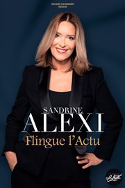 Sandrine Alexi flingue l'actu Théâtre Le Colbert Affiche