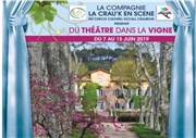 Festival de théâtre dans la vigne Chteau Les Mesclances Affiche