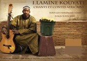 Lamine Kouyate et Malvina Thatre Popul'Air de la Mre Lachaise Affiche