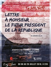 Lettre à M. le futur Président de la République Essaon-Avignon Affiche