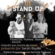 Trio Stand-up (Humour Noir) Thtre Roquelaine Affiche