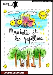 Mouchette et les papillons Laurette Thtre Lyon Affiche