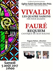 Fauré Requiem - Vivaldi Quatre Saisons Eglise Saint Germain des Prs Affiche
